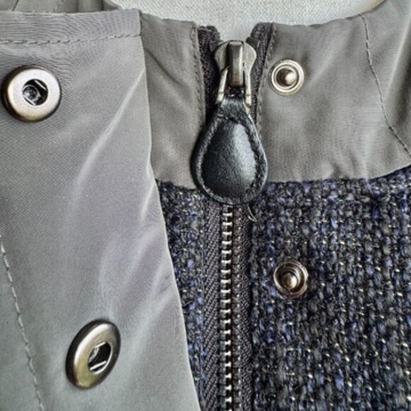 Alexander Wang Boucle Grey Winter Jacket - Picture 10 of 15